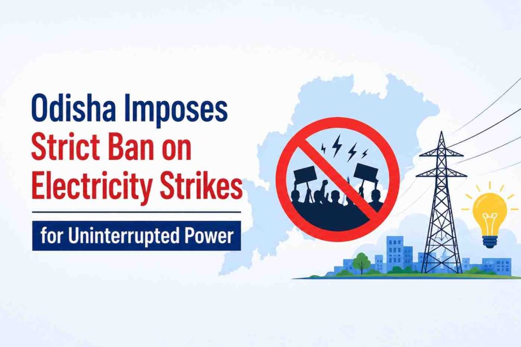 Odisha Imposes Strict Ban on Electricity Strikes for Uninterrupted Power